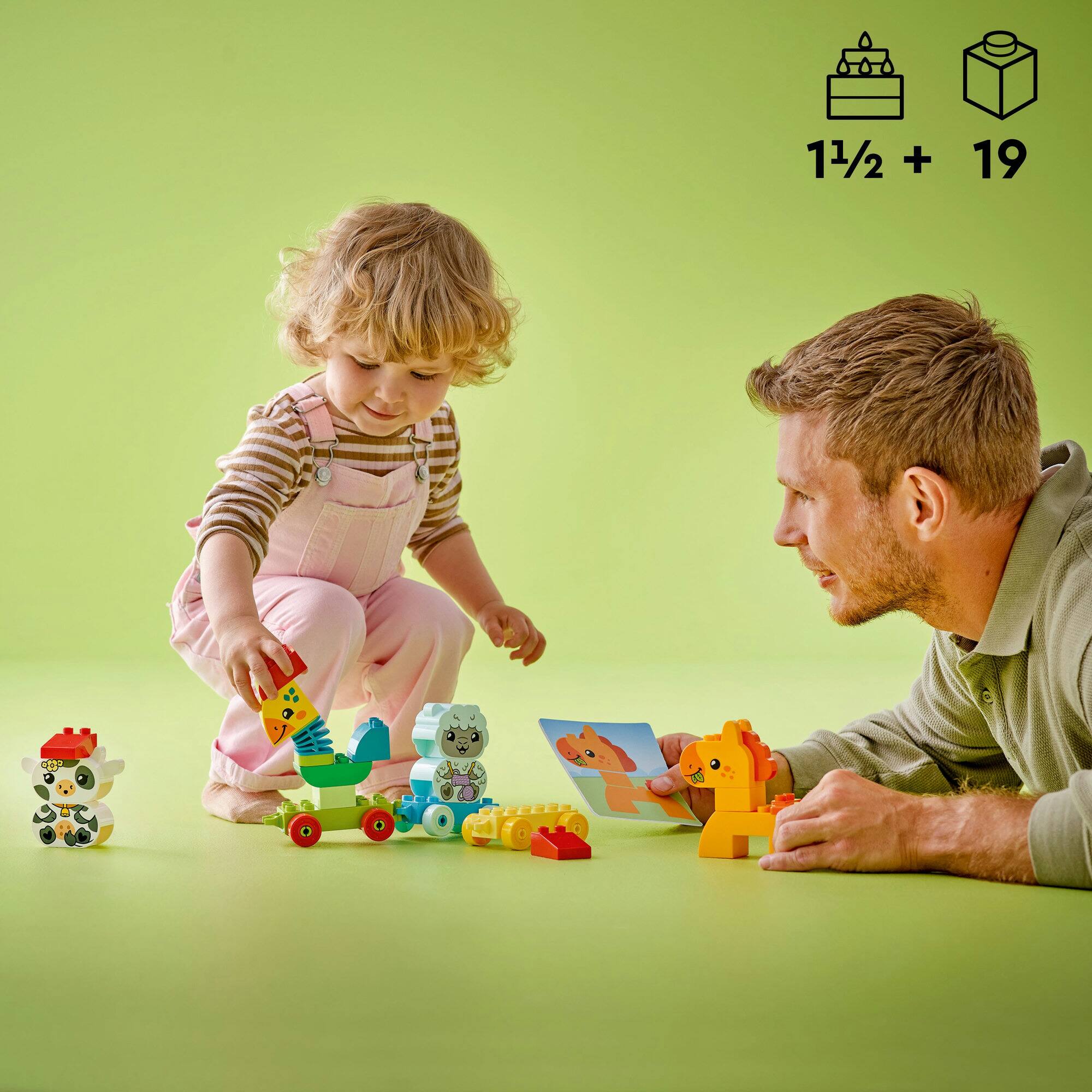 LEGO® DUPLO® My First Animal Train Nature Toy 10412